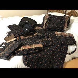 Black Walnut Vera Bradley 11 piece set